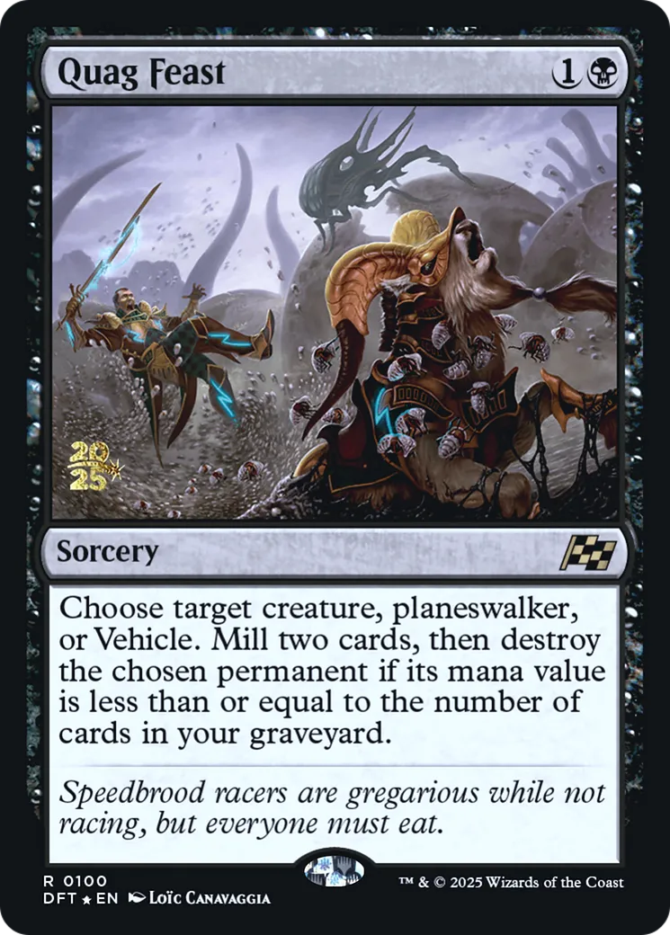 Quag Feast — Aetherdrift Promos — Magic: The Gathering