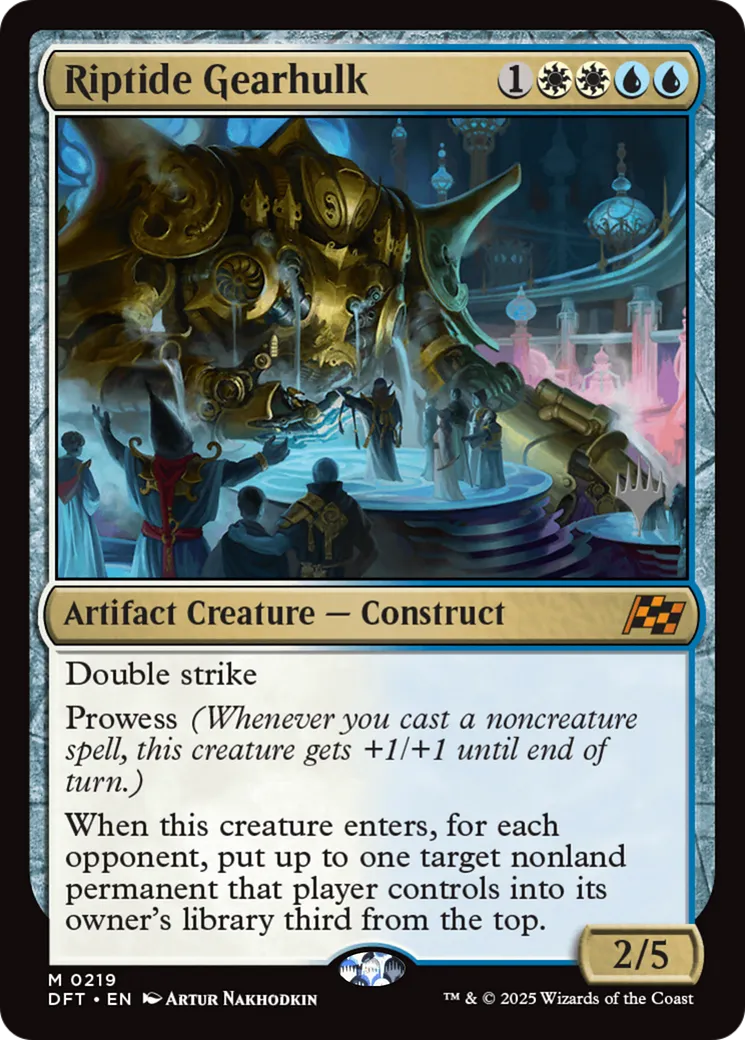 Carcasse mécanique des contre-courants from Aetherdrift Promos - Magic: The Gathering