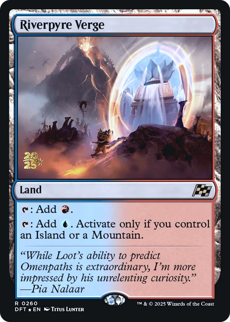 Orée du fleuve du Bûcher — Aetherdrift Promos — Magic: The Gathering