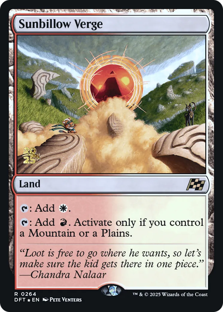 Sunbillow Verge — Aetherdrift Promos — Magic: The Gathering