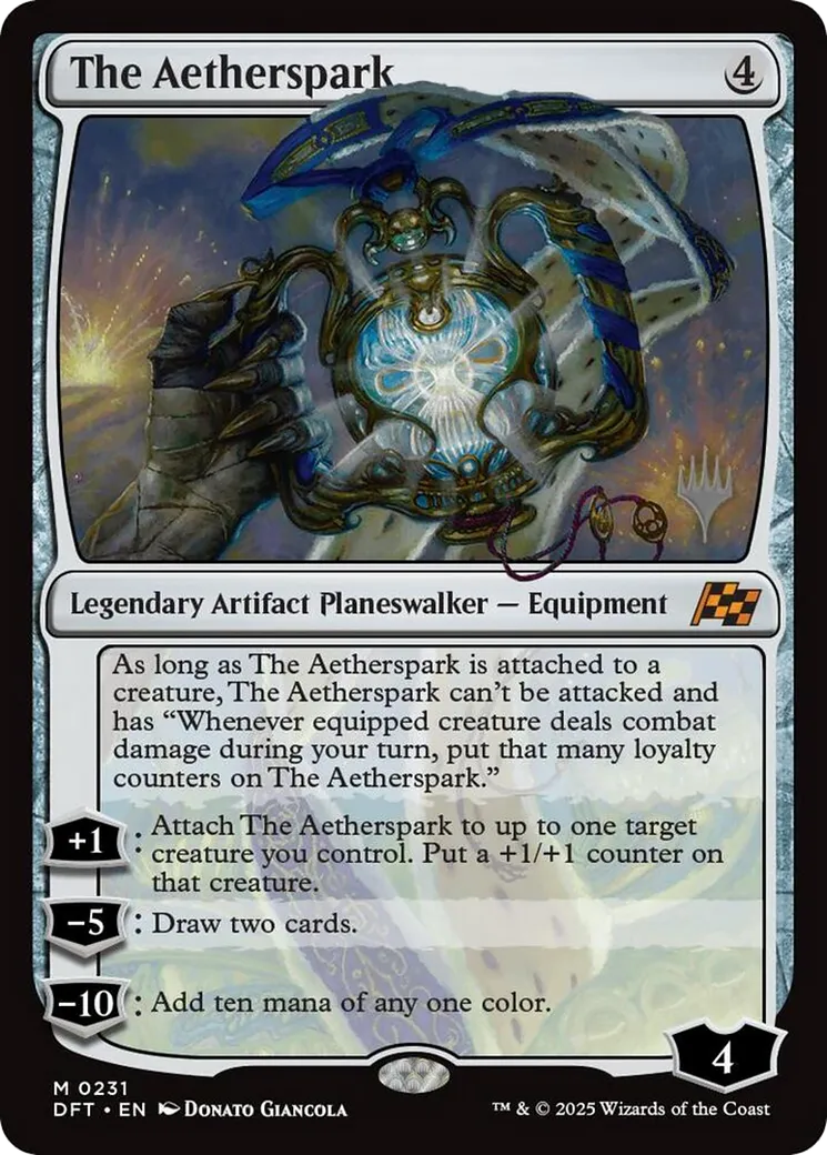 L'Étincelle Éthérique from Aetherdrift Promos - Magic: The Gathering