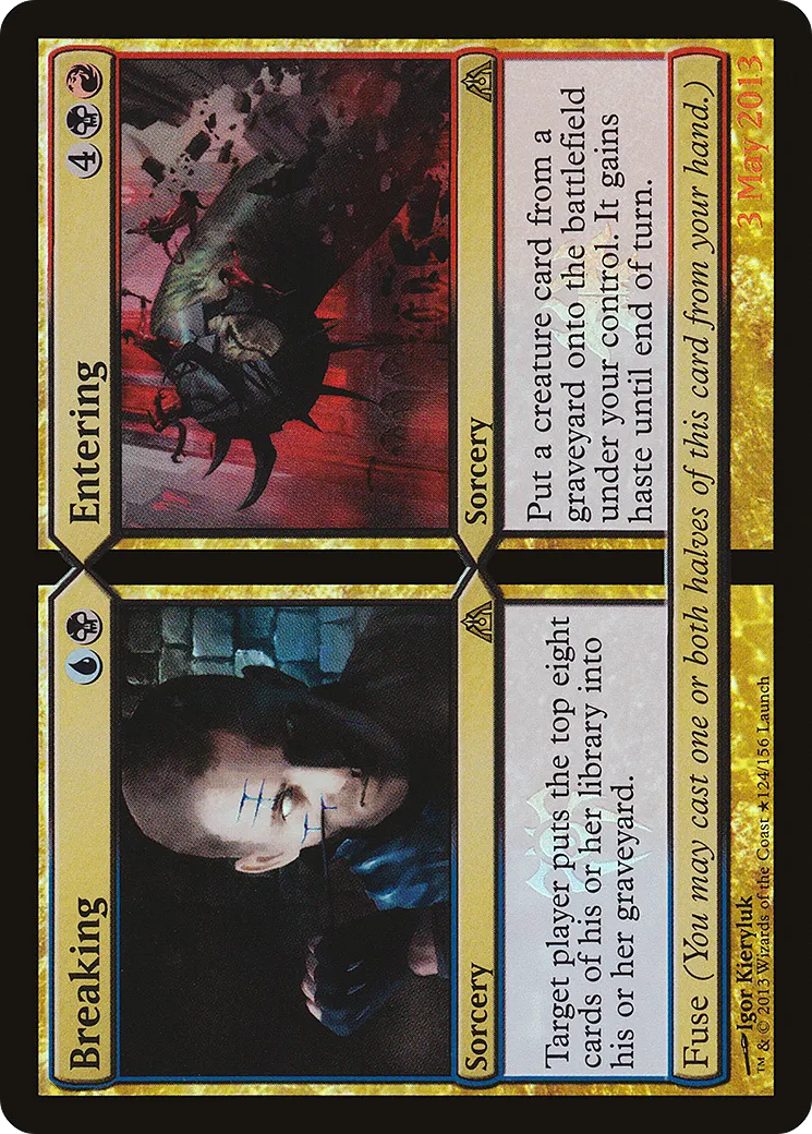 Breaking // Entering from Dragon's Maze Promos - Magic: The Gathering