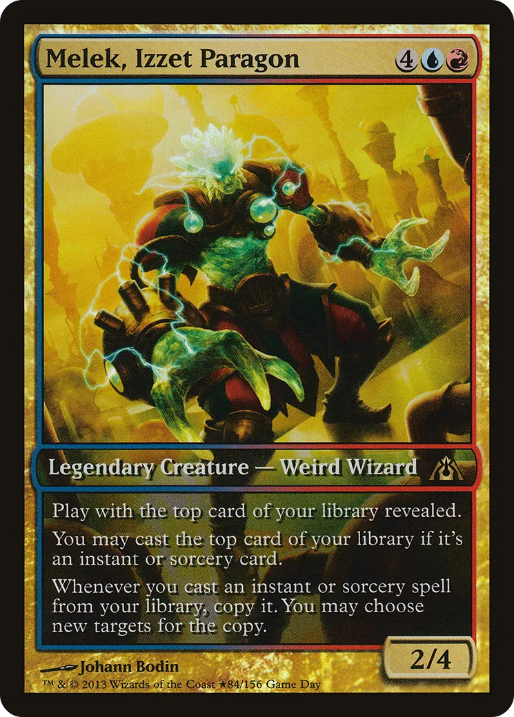 Melek, Parangon d'Izzet — Dragon's Maze Promos — Magic: The Gathering
