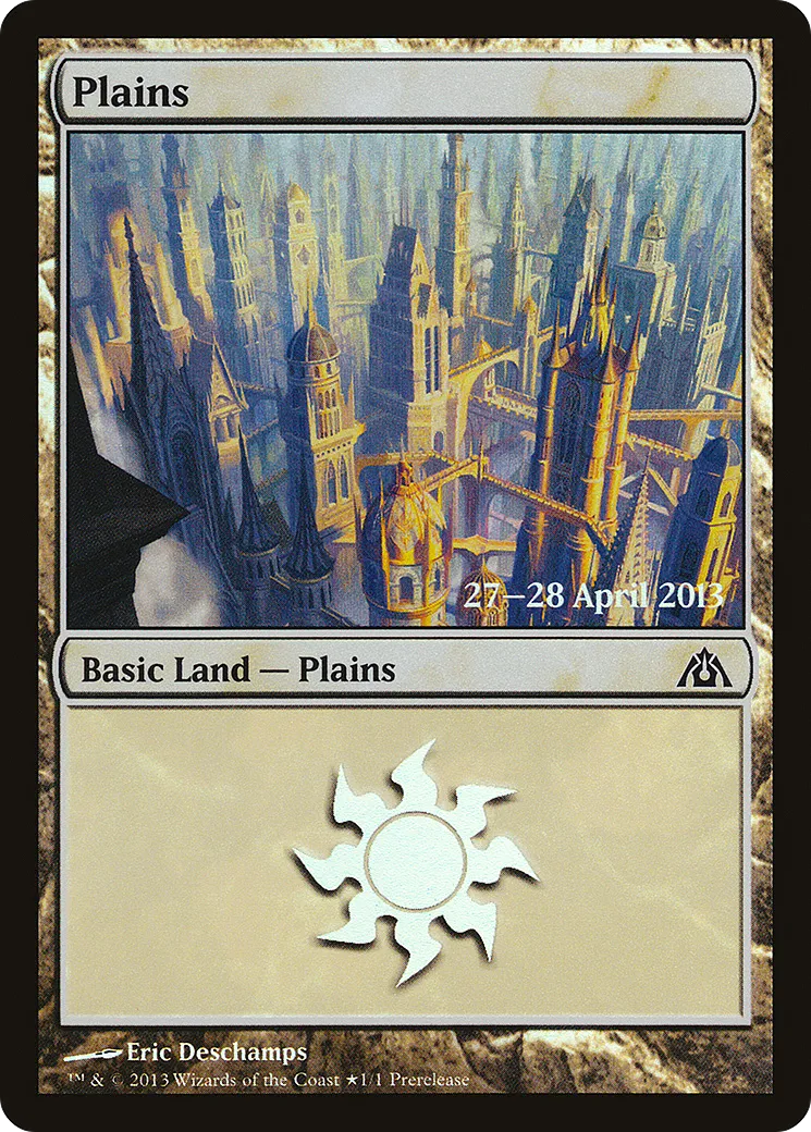 Plains — Dragon's Maze Promos — Magic: The Gathering