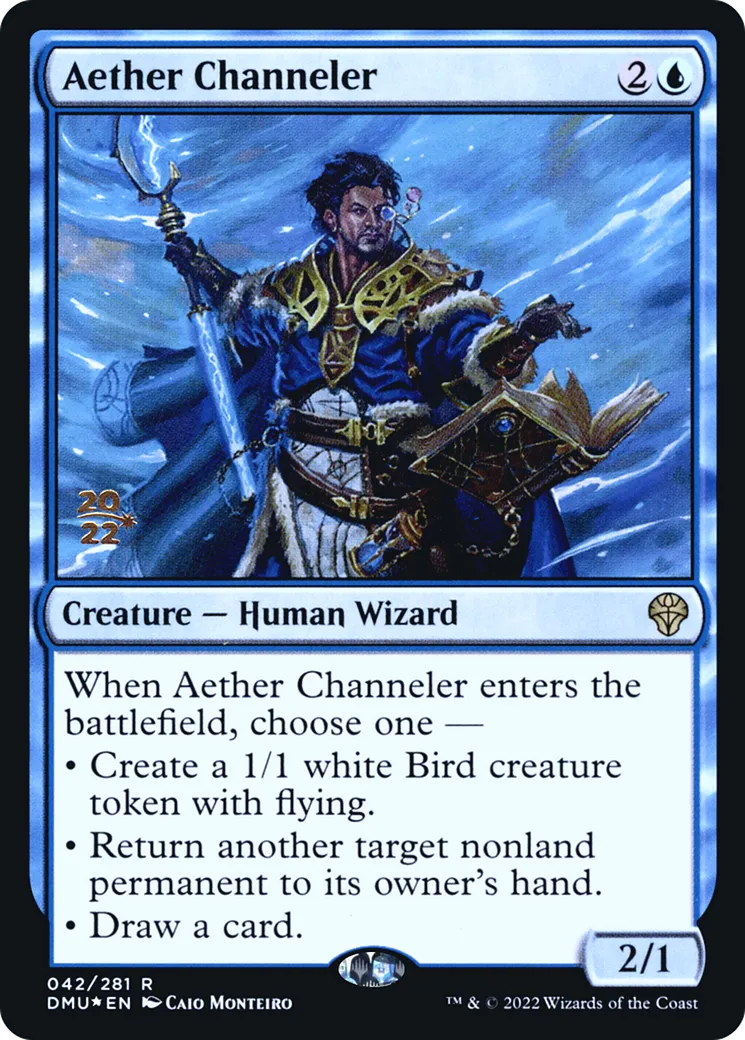 Canaliseur d'Éther — Dominaria United Promos — Magic: The Gathering