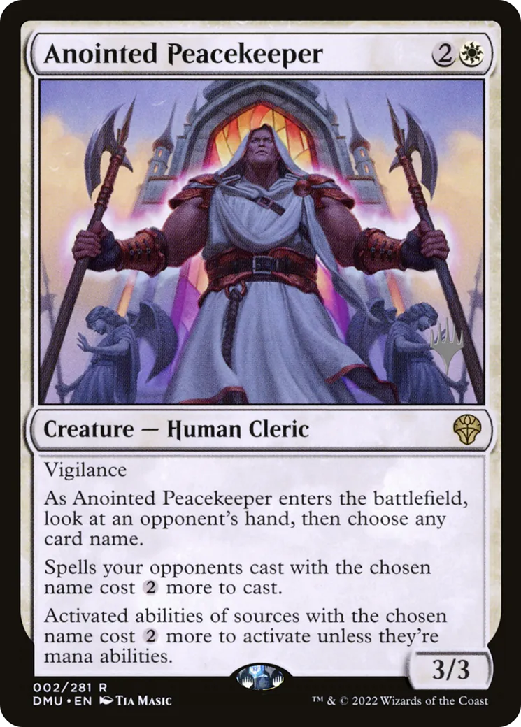 Garant de la paix consacré — Dominaria United Promos — Magic: The Gathering