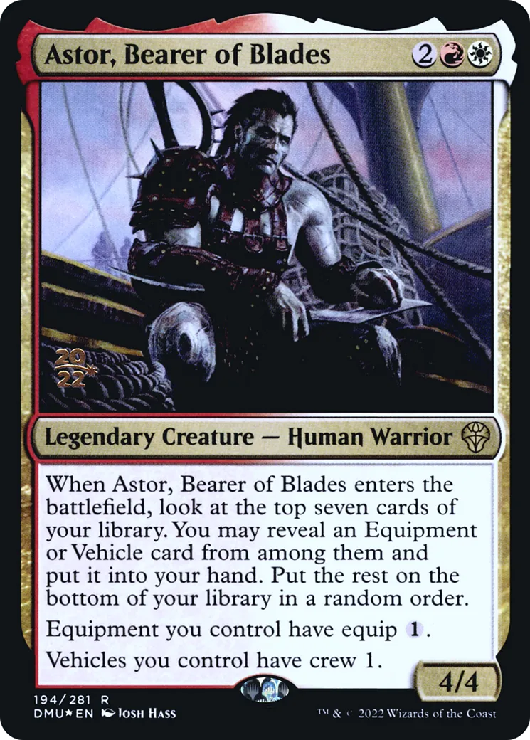 Astor, porteur de lames — Dominaria United Promos — Magic: The Gathering