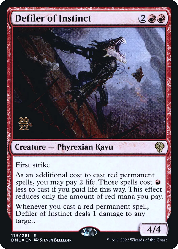 Defiler of Instinct — Dominaria United Promos — Magic: The Gathering