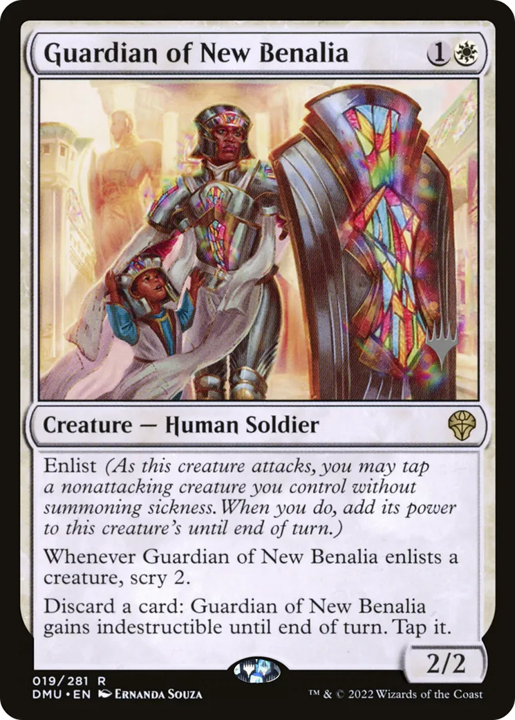 Guardian of New Benalia — Dominaria United Promos — Magic: The Gathering