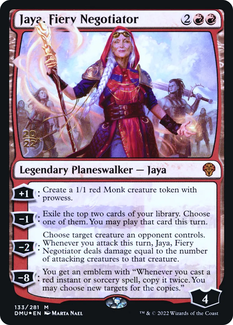 Jaya, négociatrice ardente — Dominaria United Promos — Magic: The Gathering