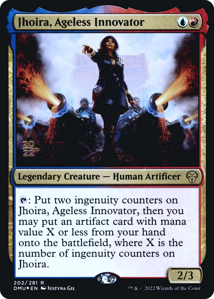 Djoïra, innovatrice sans âge — Dominaria United Promos — Magic: The Gathering