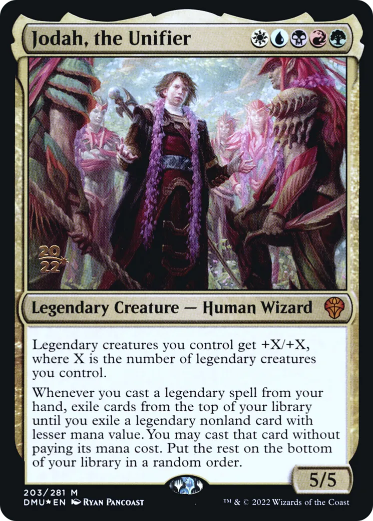 Jodah, the Unifier — Dominaria United Promos — Magic: The Gathering