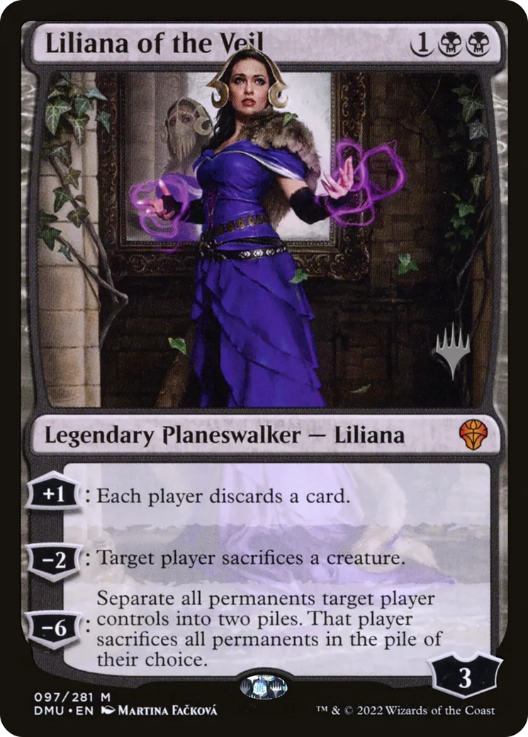 Liliana du voile — Dominaria United Promos — Magic: The Gathering