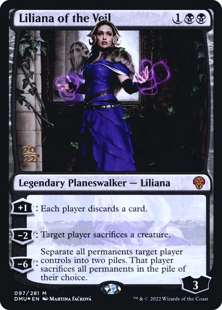 Liliana of the Veil — Dominaria United Promos — Magic: The Gathering