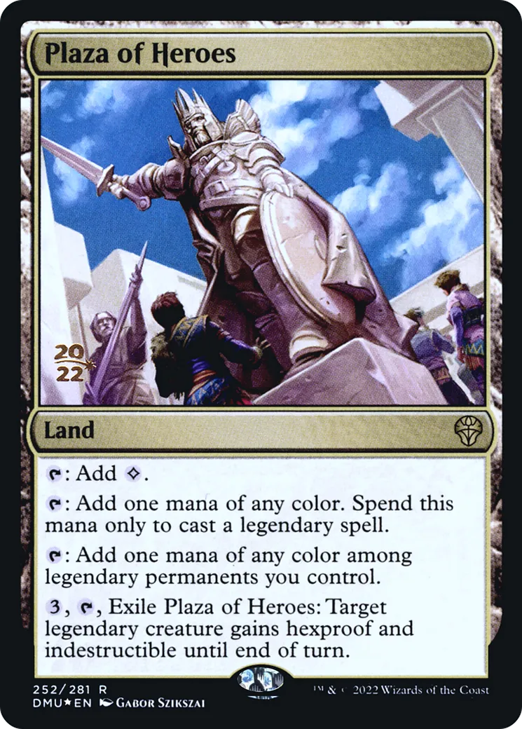 Esplanade des héros — Dominaria United Promos — Magic: The Gathering