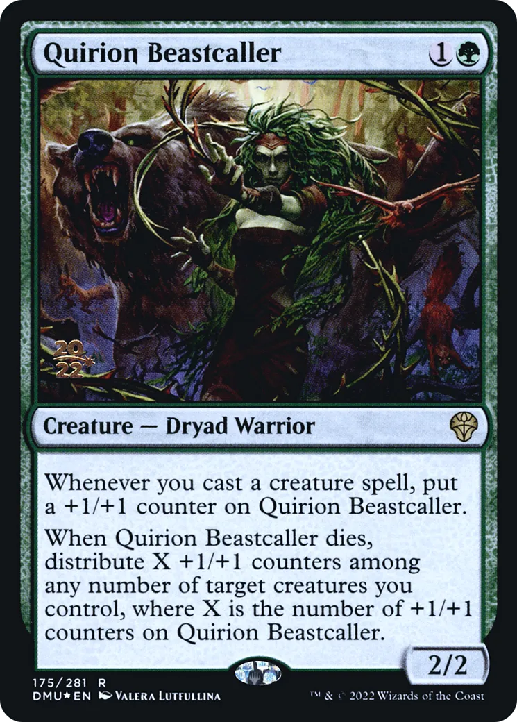 Quirion Beastcaller — Dominaria United Promos — Magic: The Gathering