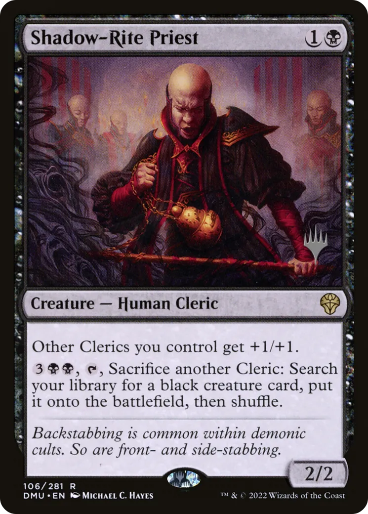 Prêtre du rite de l'ombre — Dominaria United Promos — Magic: The Gathering