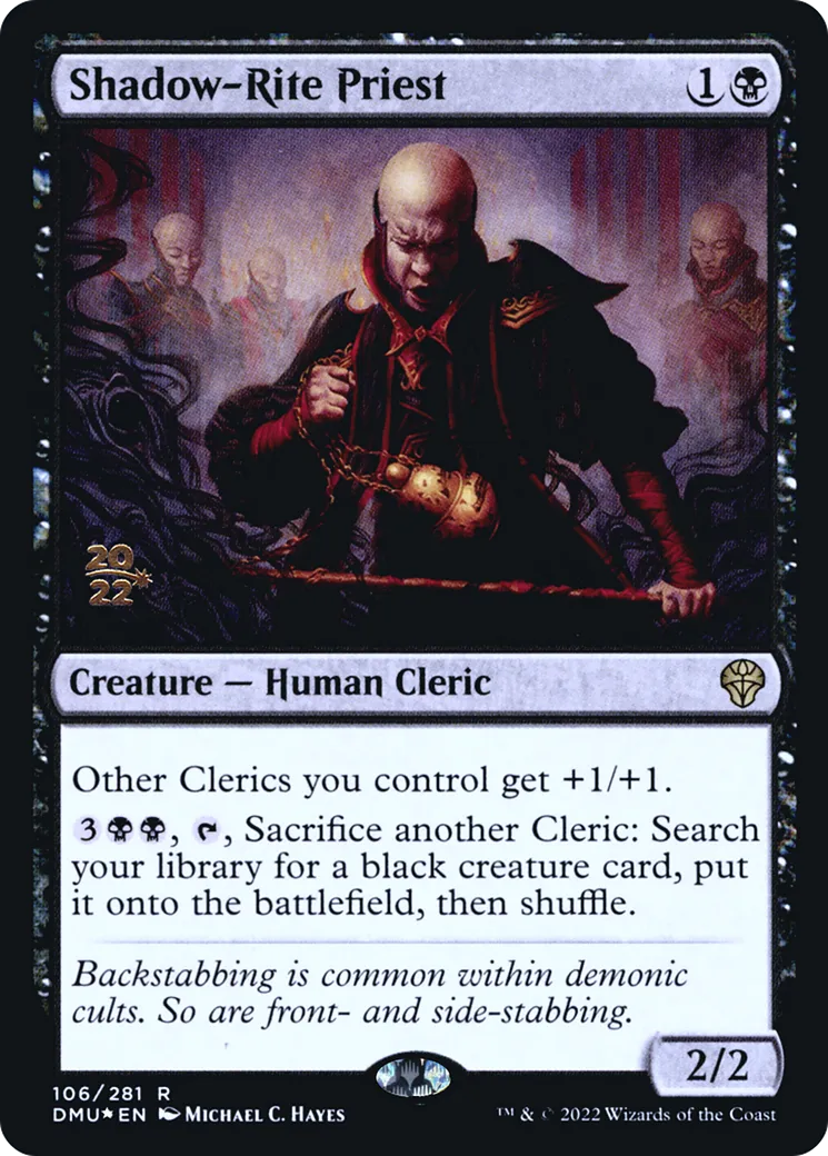 Shadow-Rite Priest — Dominaria United Promos — Magic: The Gathering