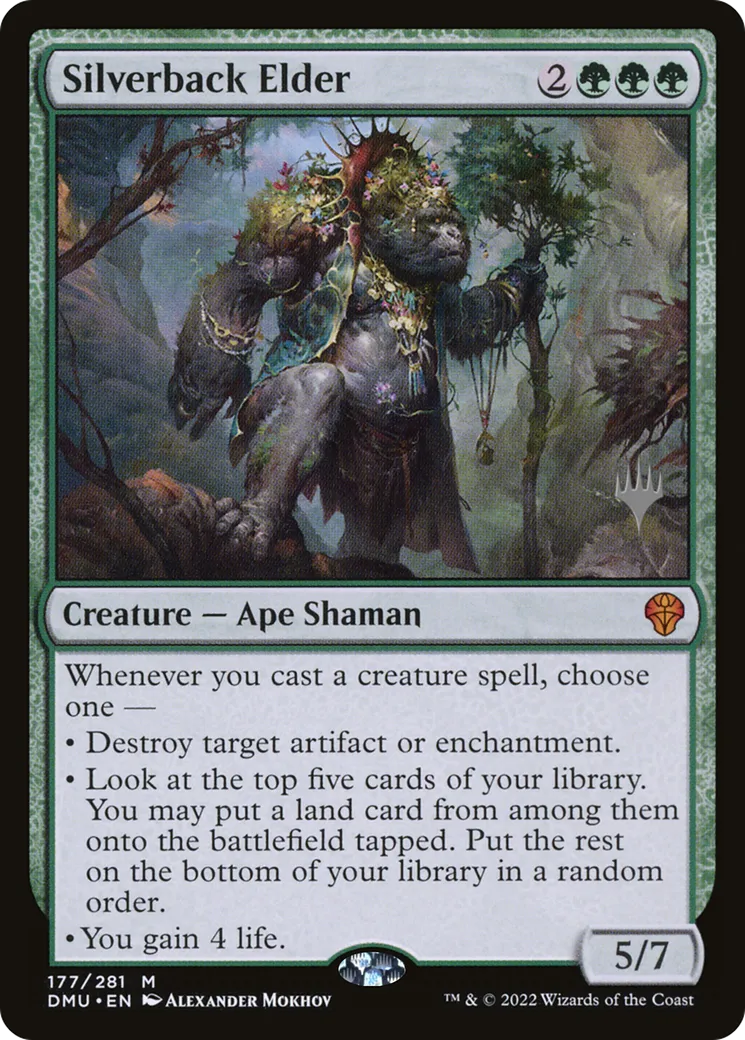 Ancêtre à dos argenté — Dominaria United Promos — Magic: The Gathering