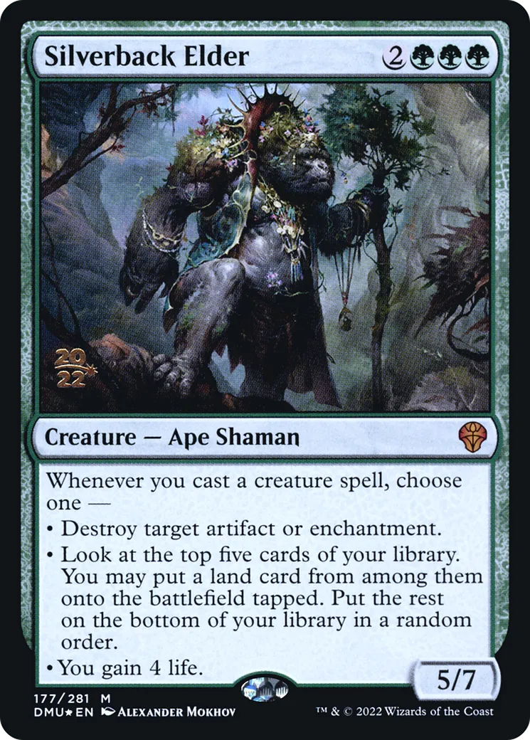 Silverback Elder — Dominaria United Promos — Magic: The Gathering