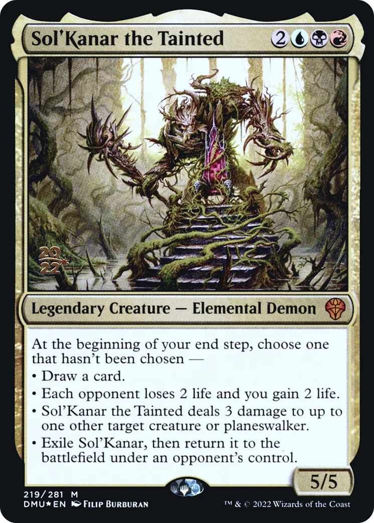 Sol'Kanar the Tainted — Dominaria United Promos — Magic: The Gathering