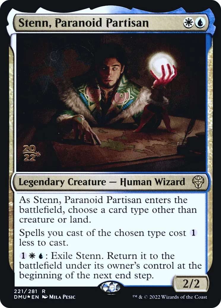 Stenn, partisan paranoïaque — Dominaria United Promos — Magic: The Gathering