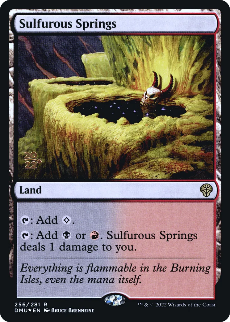 Sources sulfureuses — Dominaria United Promos — Magic: The Gathering