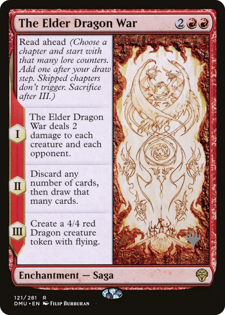 The Elder Dragon War — Dominaria United Promos — Magic: The Gathering