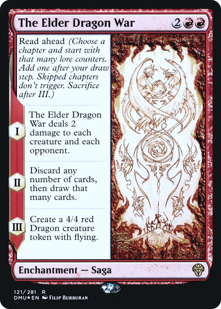 The Elder Dragon War — Dominaria United Promos — Magic: The Gathering
