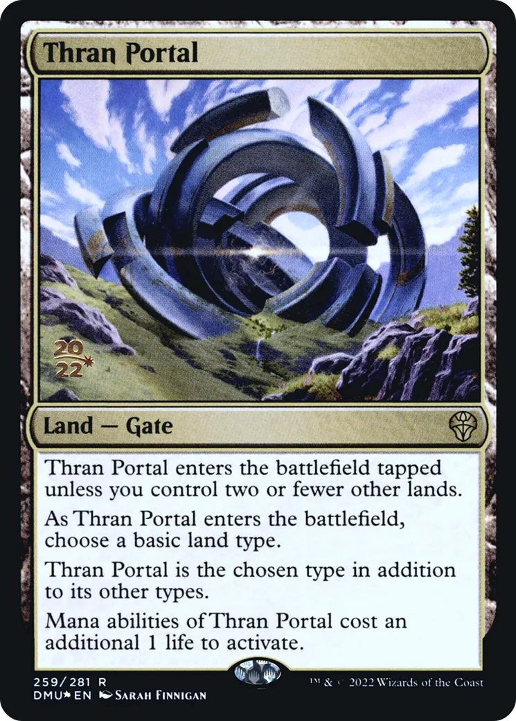 Portail thran — Dominaria United Promos — Magic: The Gathering