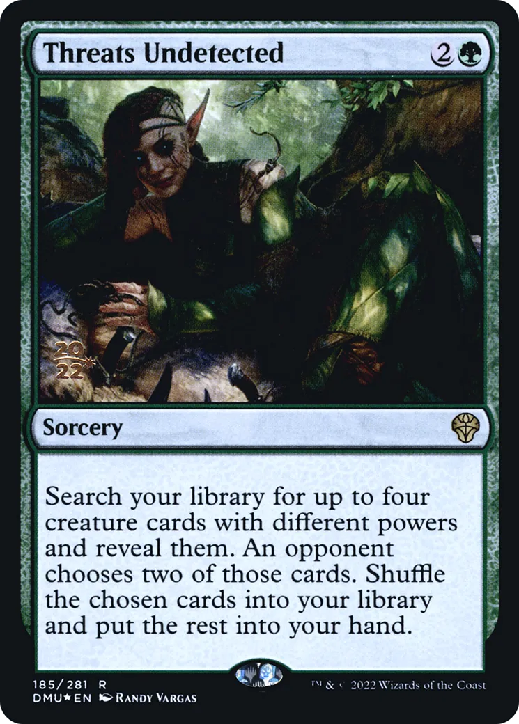 Menaces non identifiées from Dominaria United Promos - Magic: The Gathering