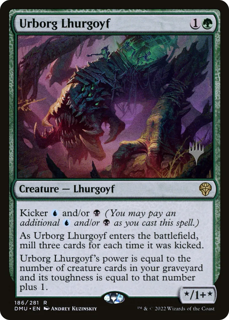 Lhurgoyf d'Urborg — Dominaria United Promos — Magic: The Gathering