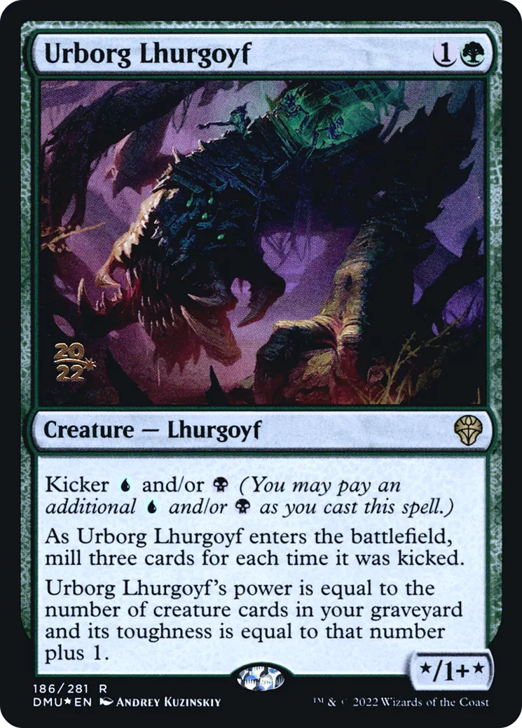 Lhurgoyf d'Urborg — Dominaria United Promos — Magic: The Gathering