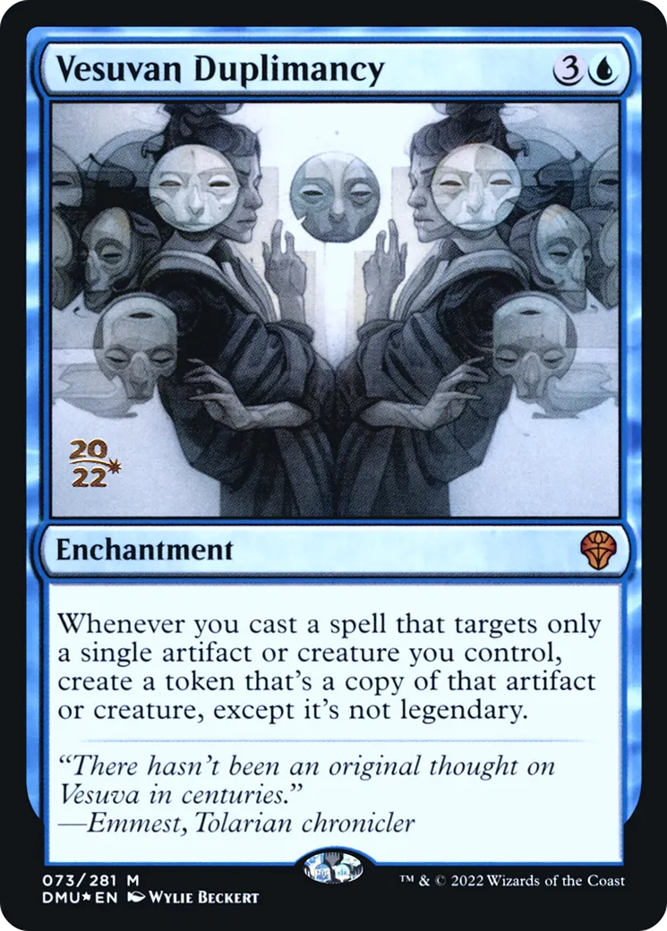 Vesuvan Duplimancy — Dominaria United Promos — Magic: The Gathering