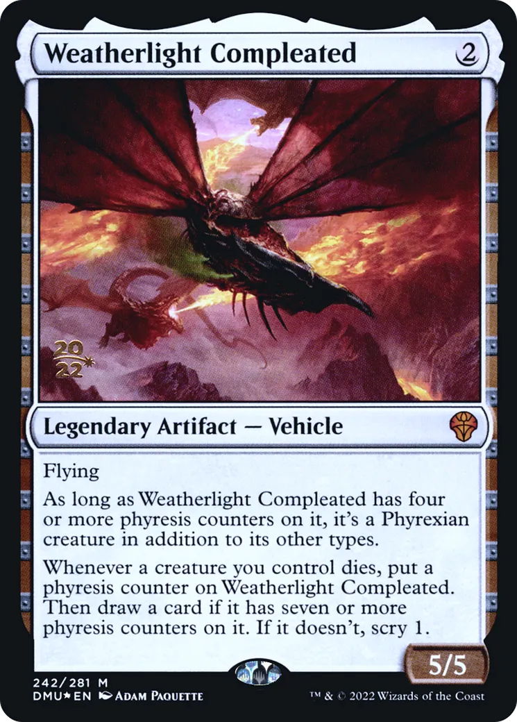 Weatherlight Compleated — Dominaria United Promos — Magic: The Gathering