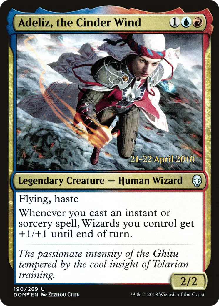 Adeliz, le vent de cendres — Dominaria Promos — Magic: The Gathering