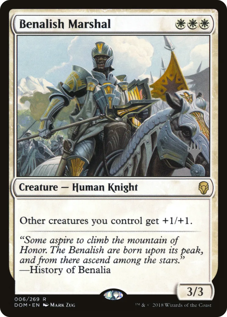 Maréchal bénalian — Dominaria Promos — Magic: The Gathering