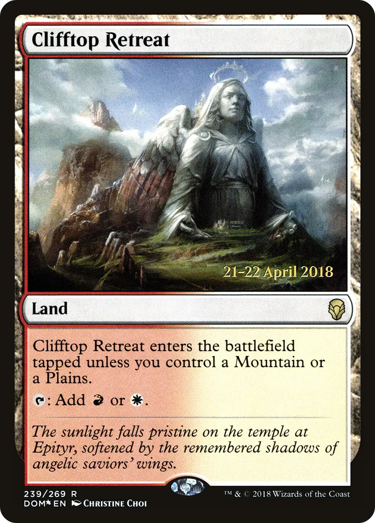 Rectorat du haut des falaises — Dominaria Promos — Magic: The Gathering