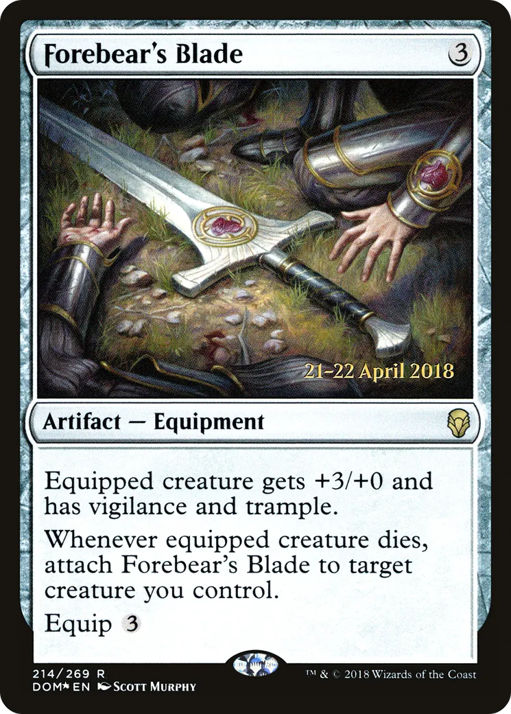Lame de l'aïeul — Dominaria Promos — Magic: The Gathering