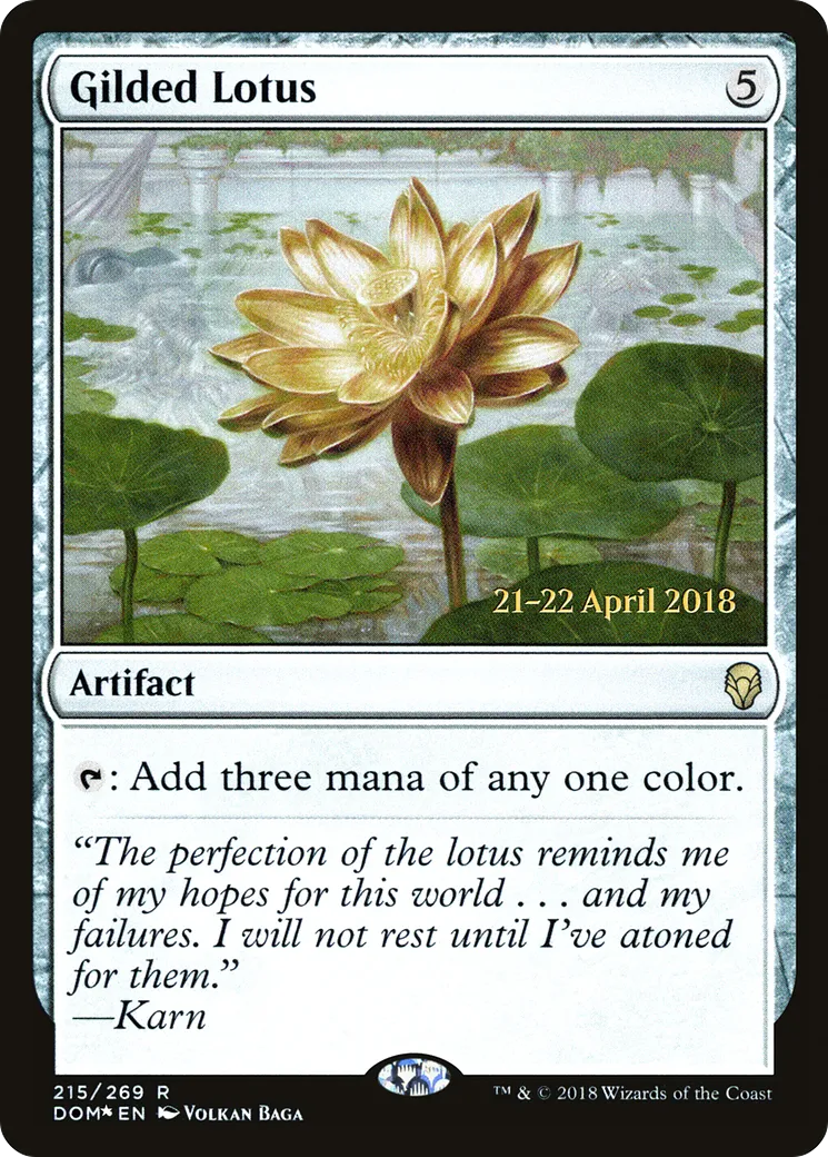 Gilded Lotus — Dominaria Promos — Magic: The Gathering