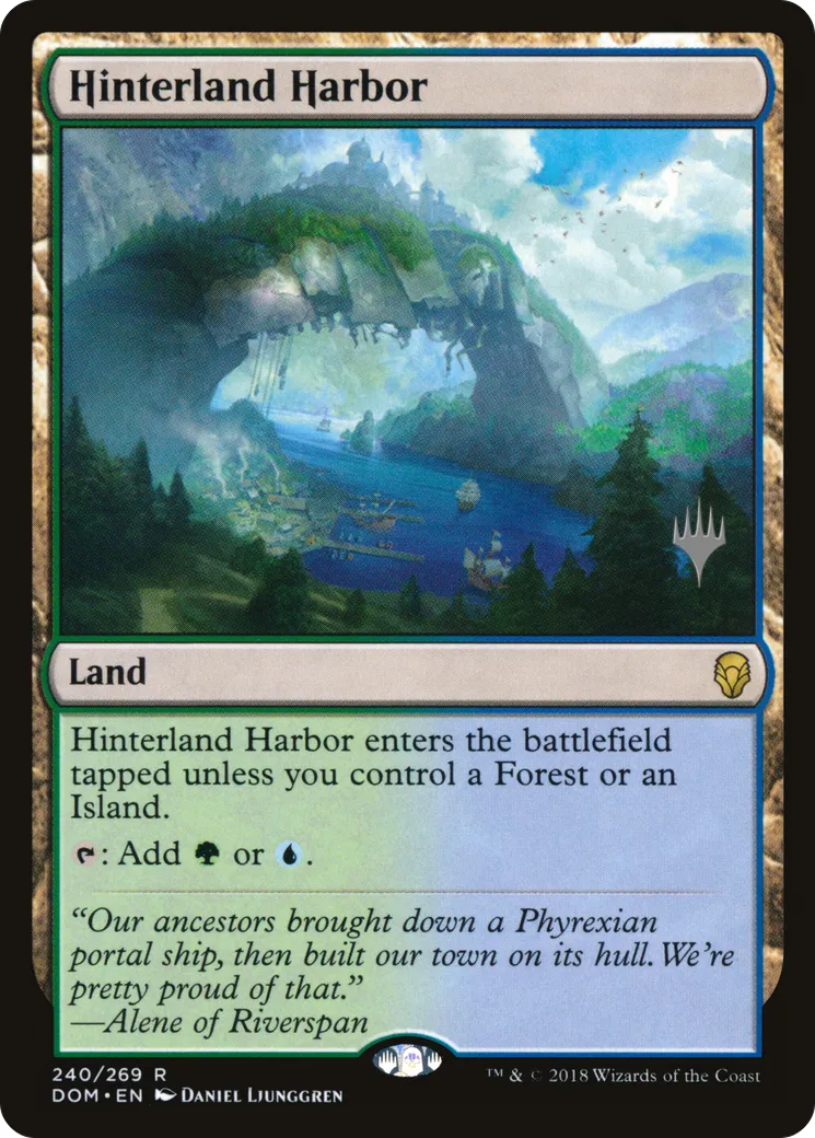 Port de l'arrière-pays — Dominaria Promos — Magic: The Gathering