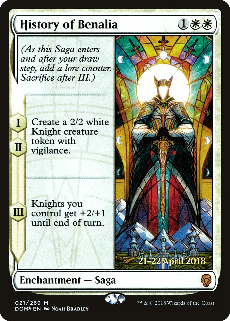 Histoire de Bénalia — Dominaria Promos — Magic: The Gathering