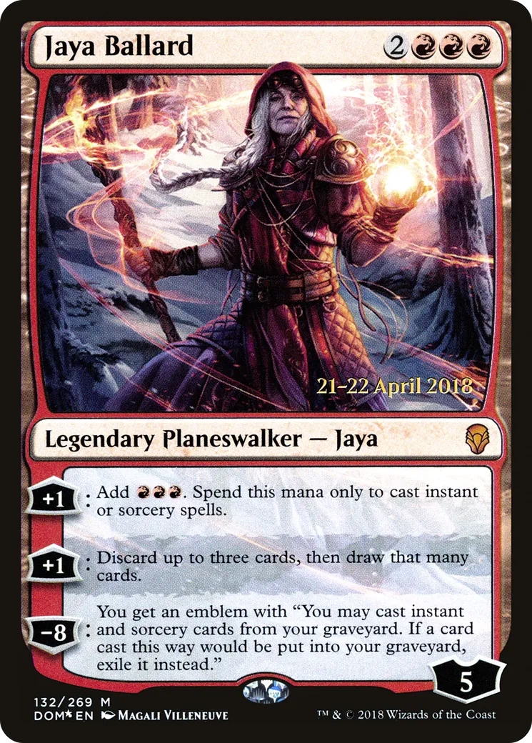 Jaya Ballard — Dominaria Promos — Magic: The Gathering