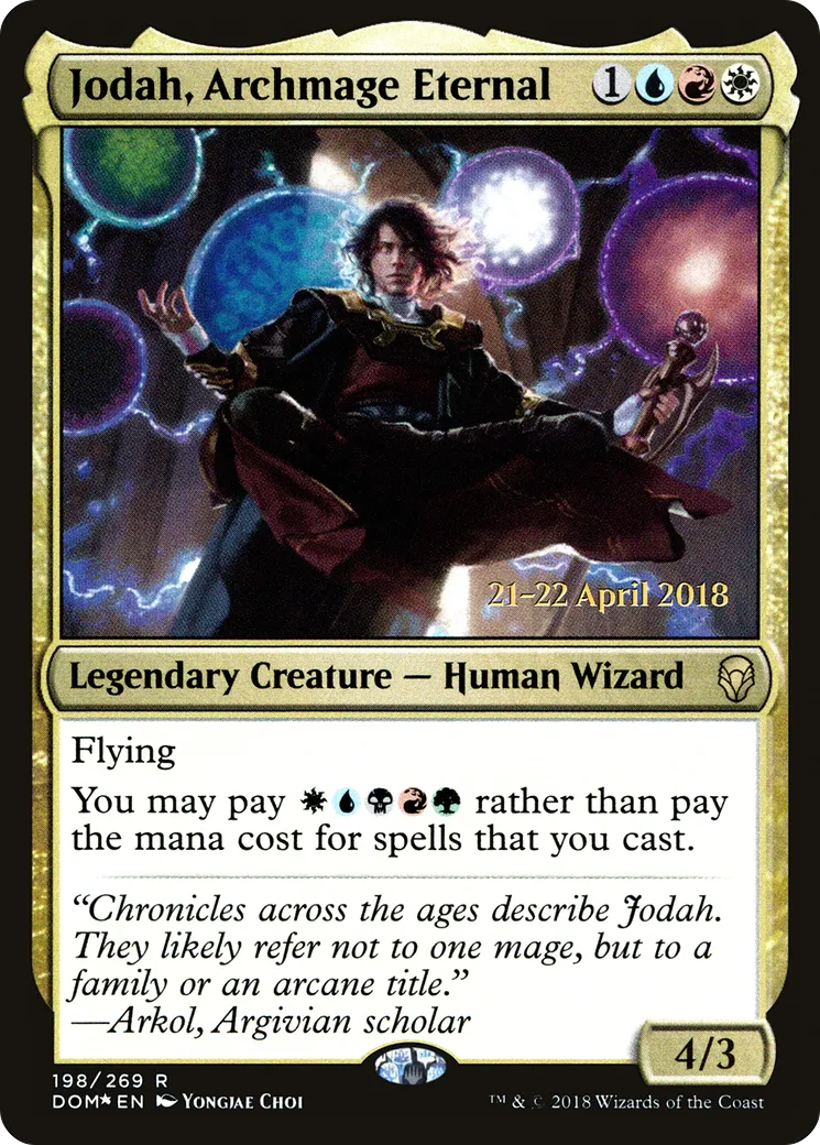 Jodah, Archmage Eternal — Dominaria Promos — Magic: The Gathering