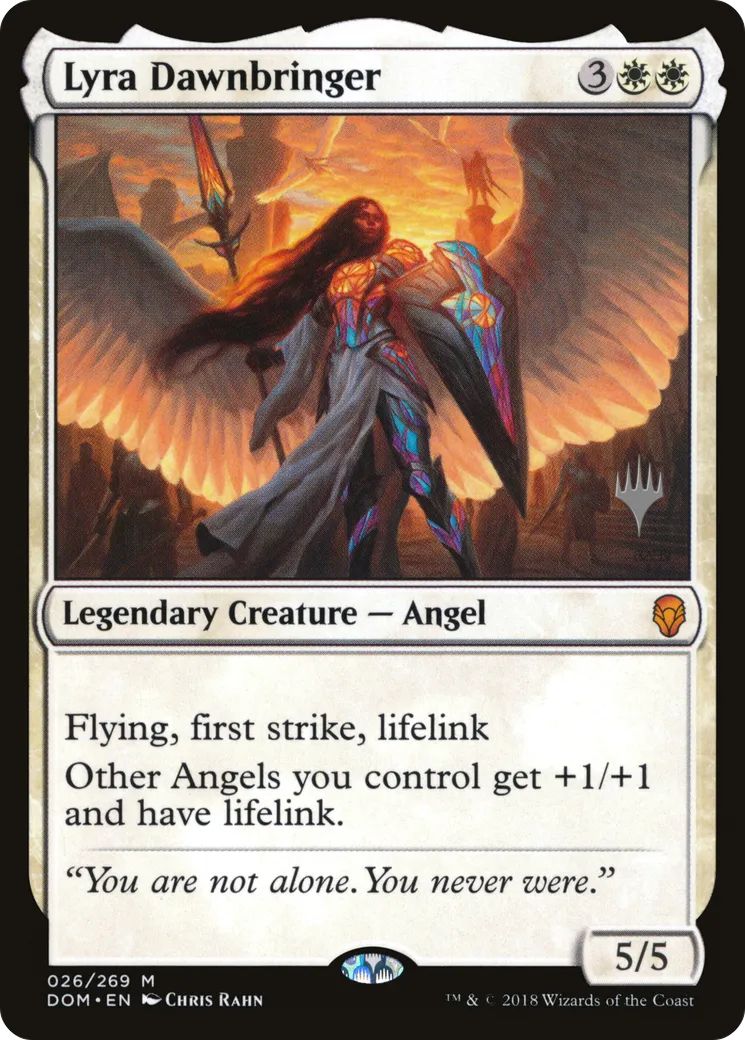 Lyra Aubevenant — Dominaria Promos — Magic: The Gathering