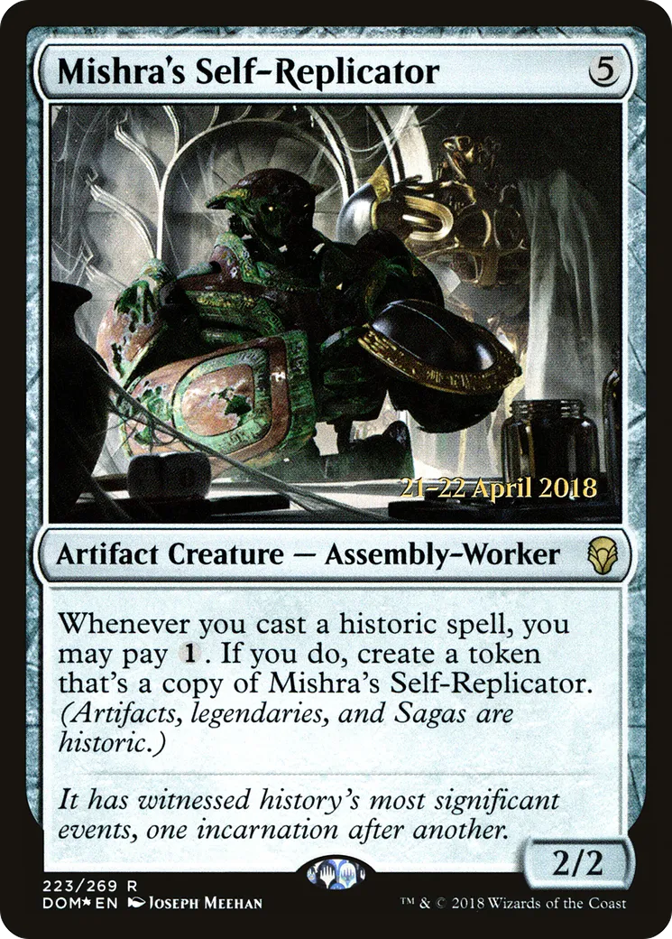 Auto-réplicateur de Mishra — Dominaria Promos — Magic: The Gathering