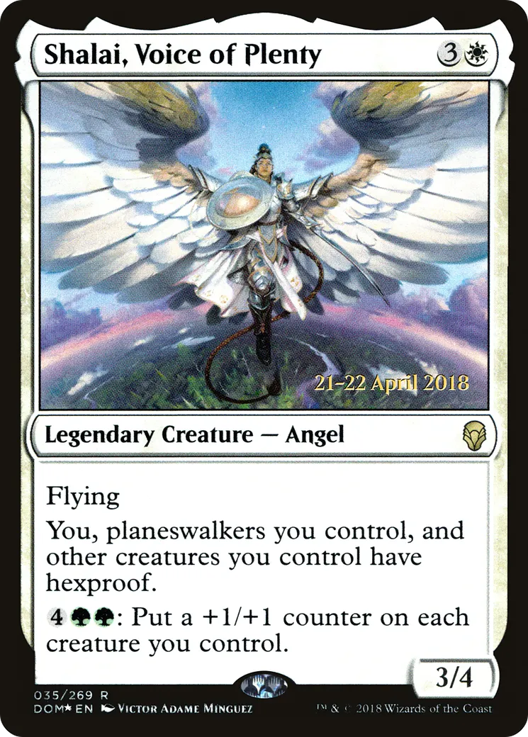 Shalaï, Voix de l'abondance — Dominaria Promos — Magic: The Gathering