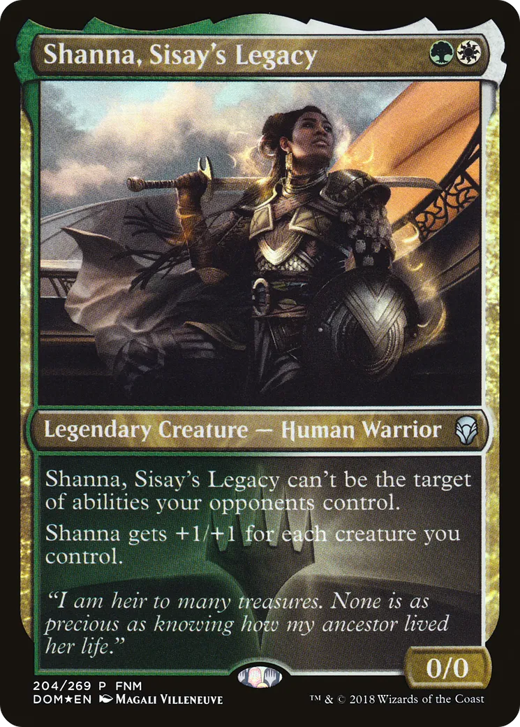 Shanna, Sisay's Legacy — Dominaria Promos — Magic: The Gathering