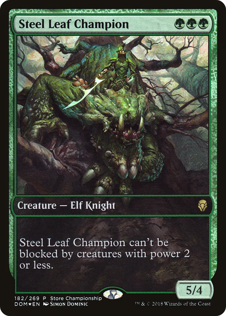 Champion Feuille-Acier — Dominaria Promos — Magic: The Gathering