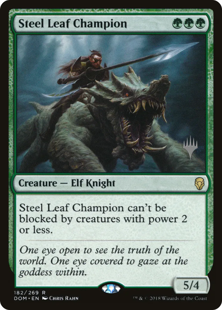Champion Feuille-Acier — Dominaria Promos — Magic: The Gathering